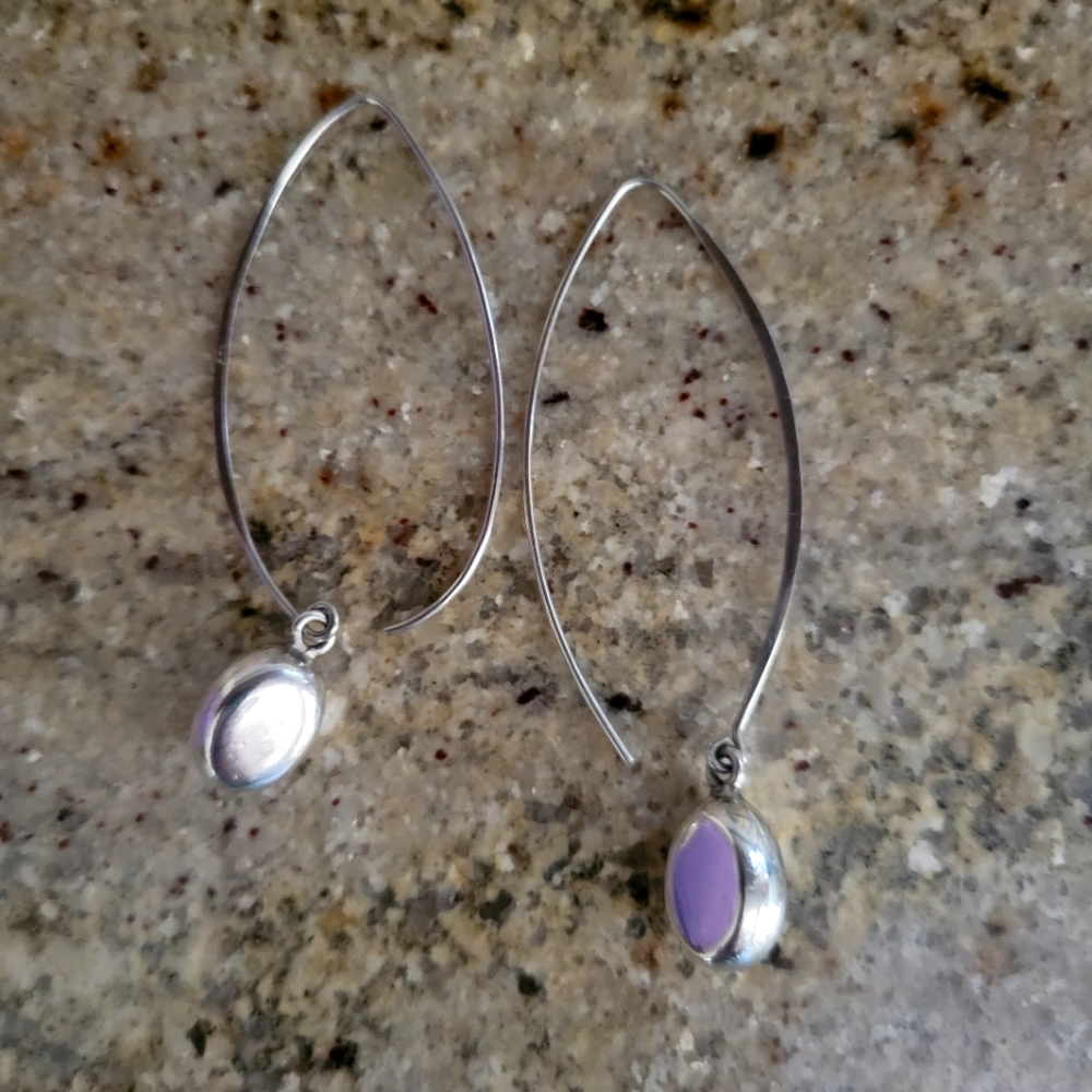 Silpada sterling silver drop earrings